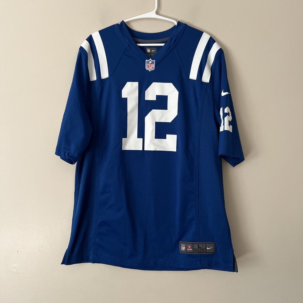 Nike On Field Indianapolis Colts Andrew Luck Jersey Mens Large NFL